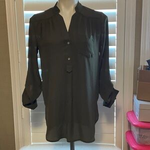 Women's Olive Blouse